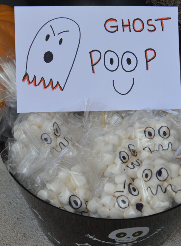 Saquinhos para doces do Halloween