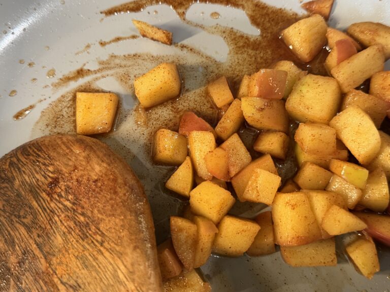 Maçãs Caramelizadas Sem Açúcar